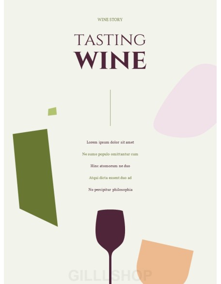 Tasting Wine computer ppt background