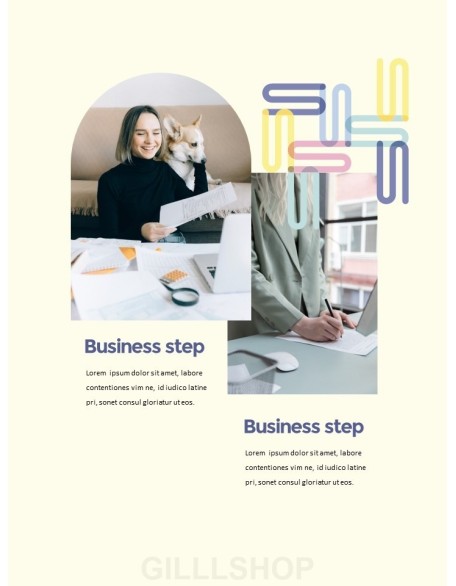 Business Report design template