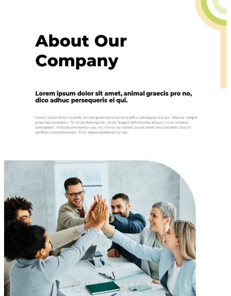 Modern Company Profile Business Presentation Templates