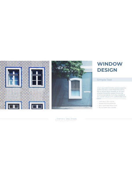 Best Window Design Marketing Presentation PPT