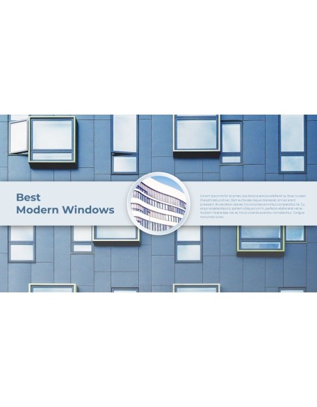 Best Window Design Marketing Presentation PPT