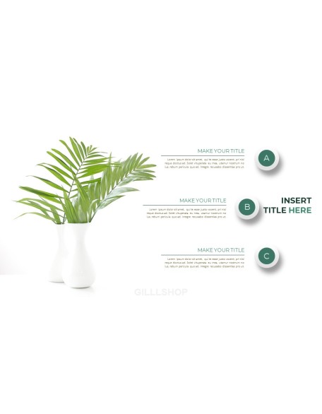 Summer Green Interior Slide PPT