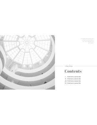 Ceiling Design Best PowerPoint Templates