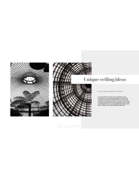 Ceiling Design Best PowerPoint Templates