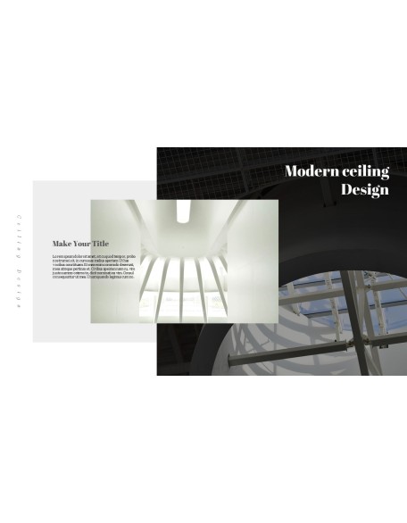 Ceiling Design Best PowerPoint Templates