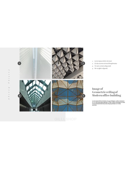 Ceiling Design Best PowerPoint Templates