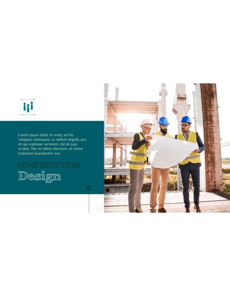 Construction Design PowerPoint Backgrounds