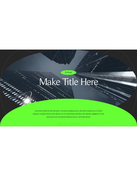 Cityscape Presentation PowerPoint Templates Design