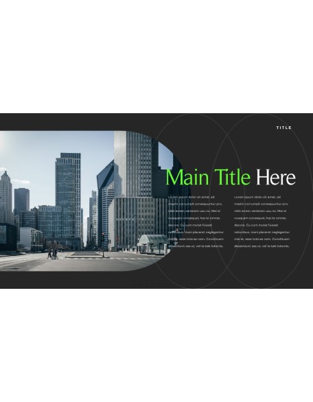 Cityscape Presentation PowerPoint Templates Design