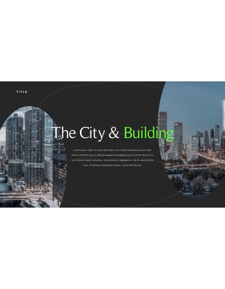 Cityscape Presentation PowerPoint Templates Design