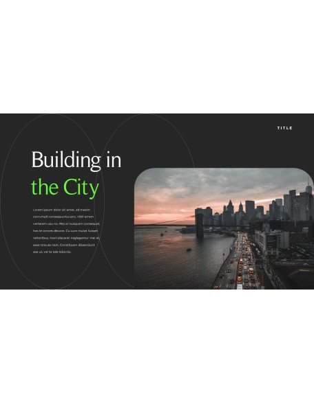 Cityscape Presentation PowerPoint Templates Design