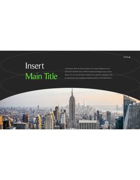 Cityscape Presentation PowerPoint Templates Design