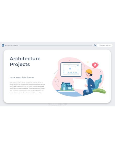 Architecture Projects Templates PPT