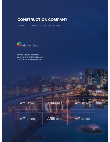 Construction Companay Proposal Professional PPT