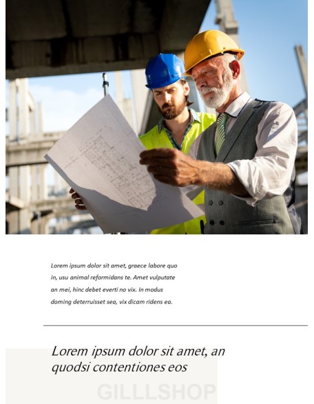 Construction Industry powerpoint presentation template