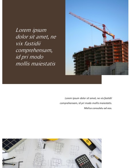 Construction Industry powerpoint presentation template