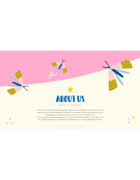 Be Happy Childrens PowerPoint Business Templates