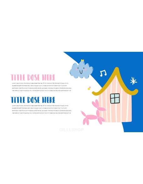 Be Happy Childrens PowerPoint Business Templates