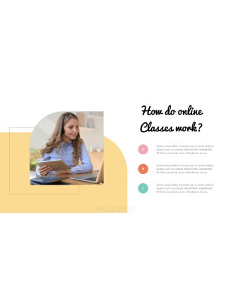 Online Class Business plan PPT