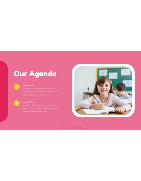 School PowerPoint deck Design