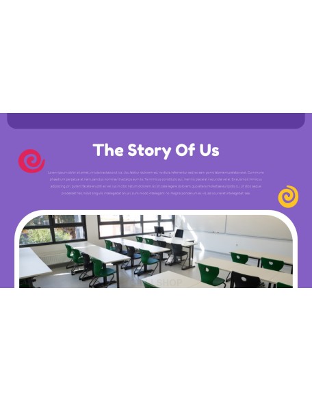 School PowerPoint deck Design