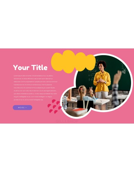 School PowerPoint deck Design