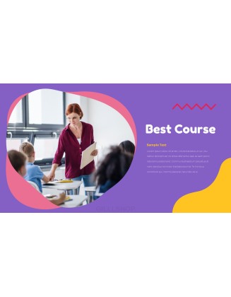 School PowerPoint deck Design