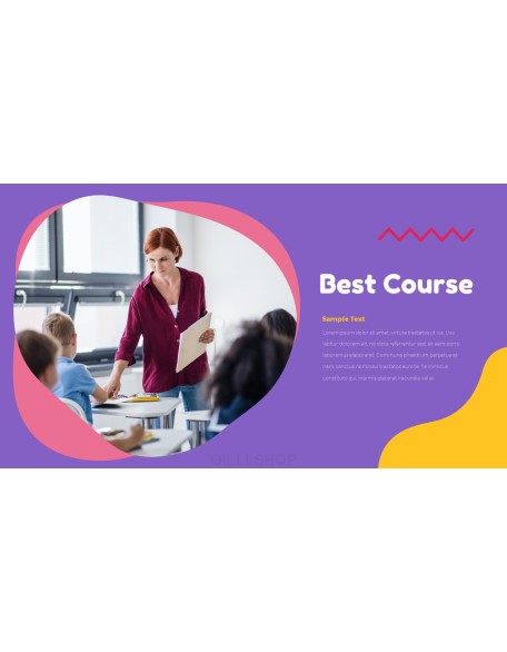 School PowerPoint deck Design