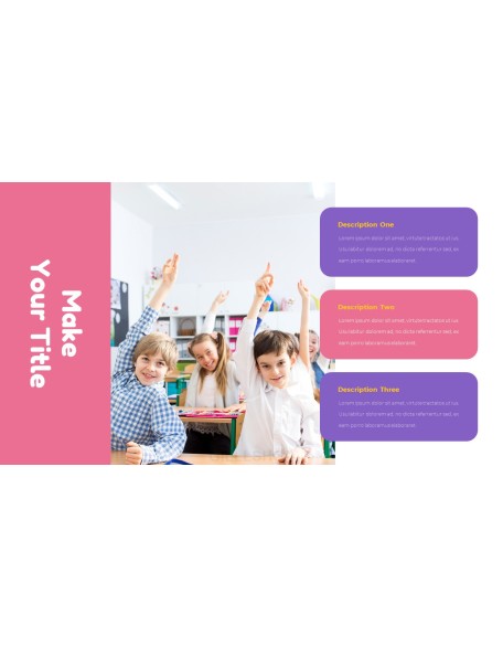 School PowerPoint deck Design