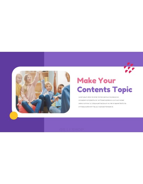 School PowerPoint deck Design