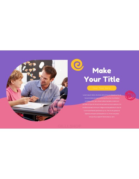 School PowerPoint deck Design