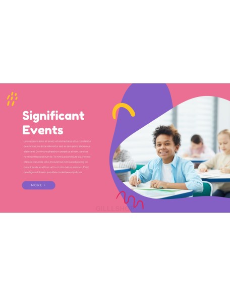 School PowerPoint deck Design