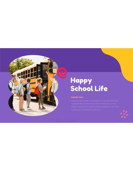School PowerPoint deck Design