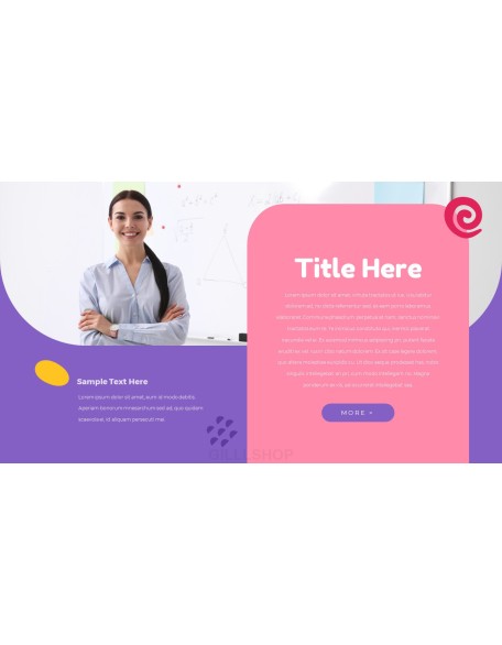 School PowerPoint deck Design