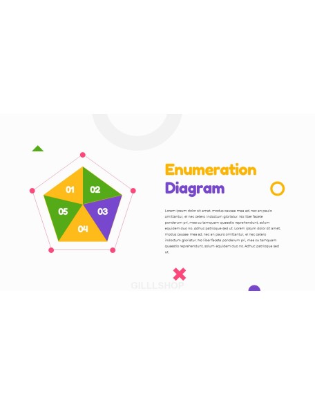 Kindergarten presentation template design