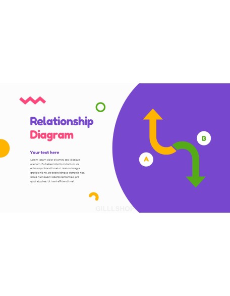 Kindergarten presentation template design