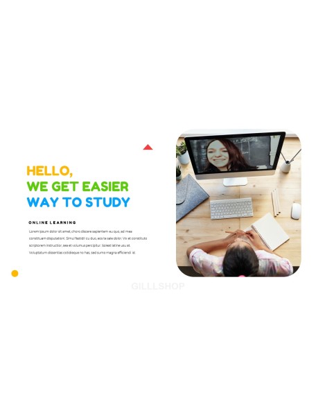 Online Learning design ppt