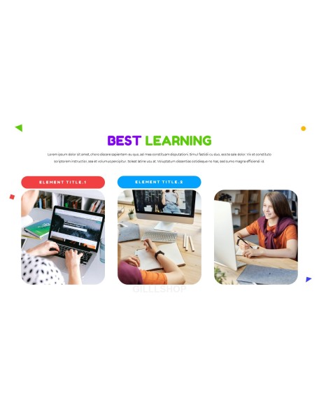 Online Learning design ppt