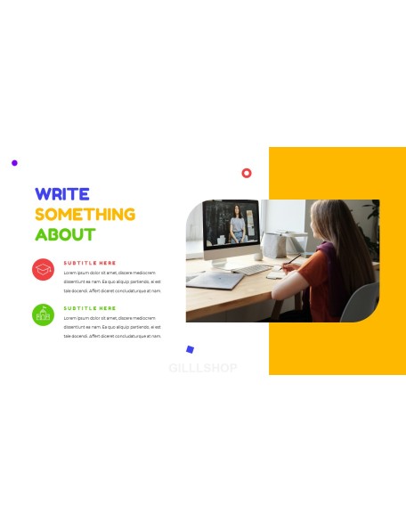 Online Learning design ppt