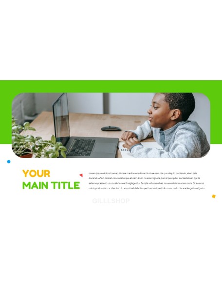 Online Learning design ppt