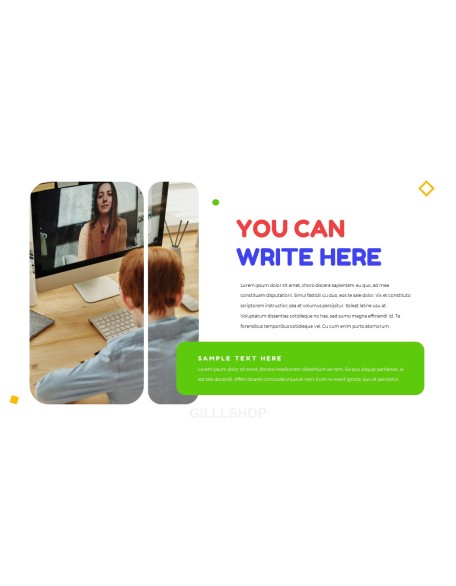 Online Learning design ppt