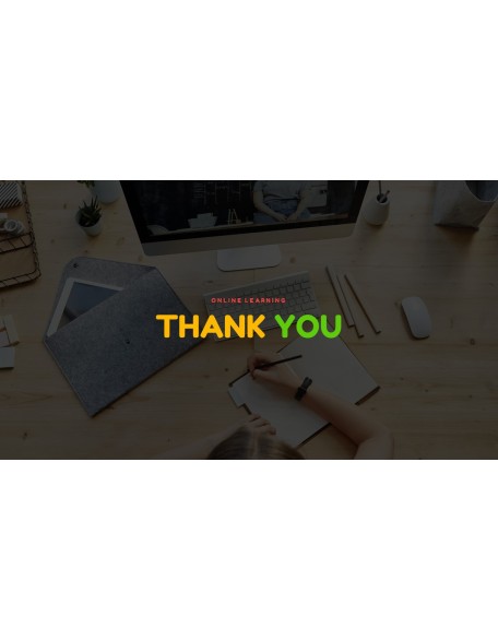 Online Learning design ppt