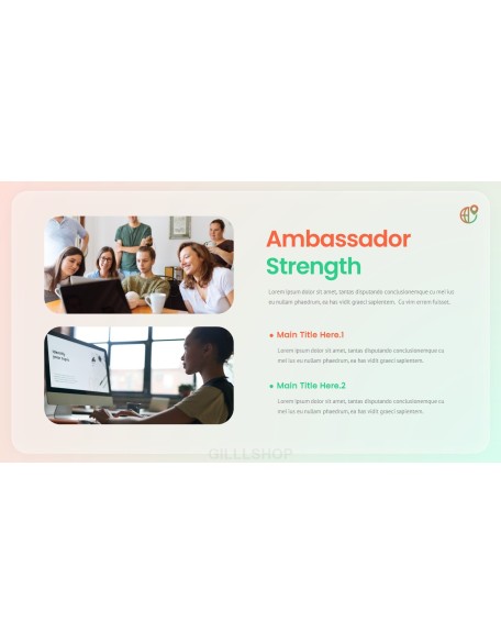 Recruitment of Global Ambassadors Theme Templates