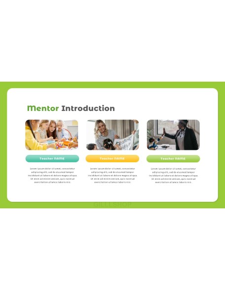 English Academy Introduction Easy PPT Template