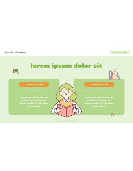 Math Academy Introduction Easy Presentation Template