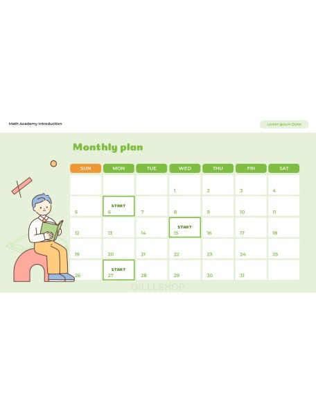 Math Academy Introduction Easy Presentation Template
