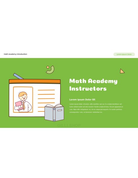 Math Academy Introduction Easy Presentation Template