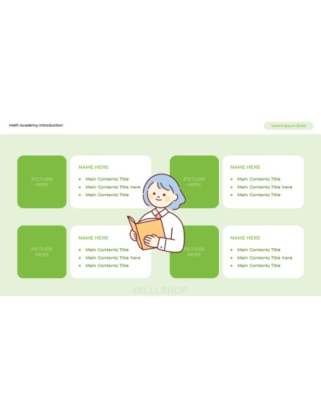 Math Academy Introduction Easy Presentation Template