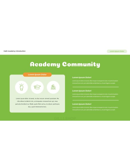 Math Academy Introduction Easy Presentation Template