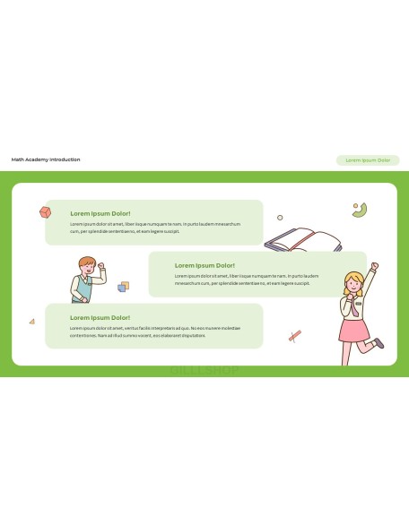 Math Academy Introduction Easy Presentation Template